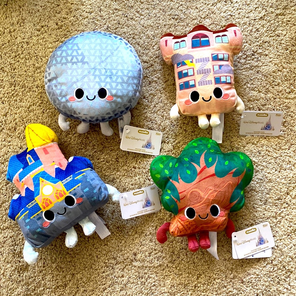 Walt Disney World Funko 50th Anniversary Plushies